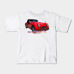 1957 Triumph Tr3 Cabriolet Kids T-Shirt